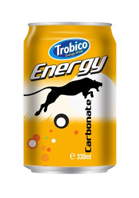 330ml Carbonate energy drink